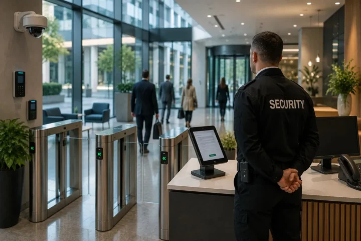 Do office buildings need sia licensed security guards UK