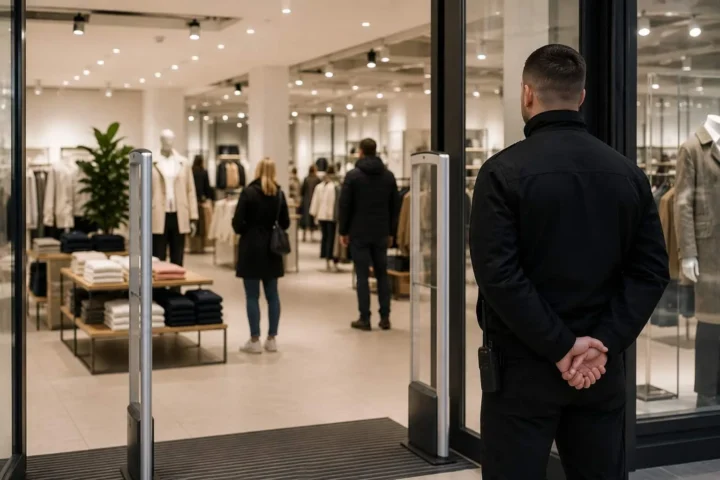 Do shops need licensed security guards in UK