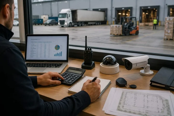 How much does warehouse security cost UK