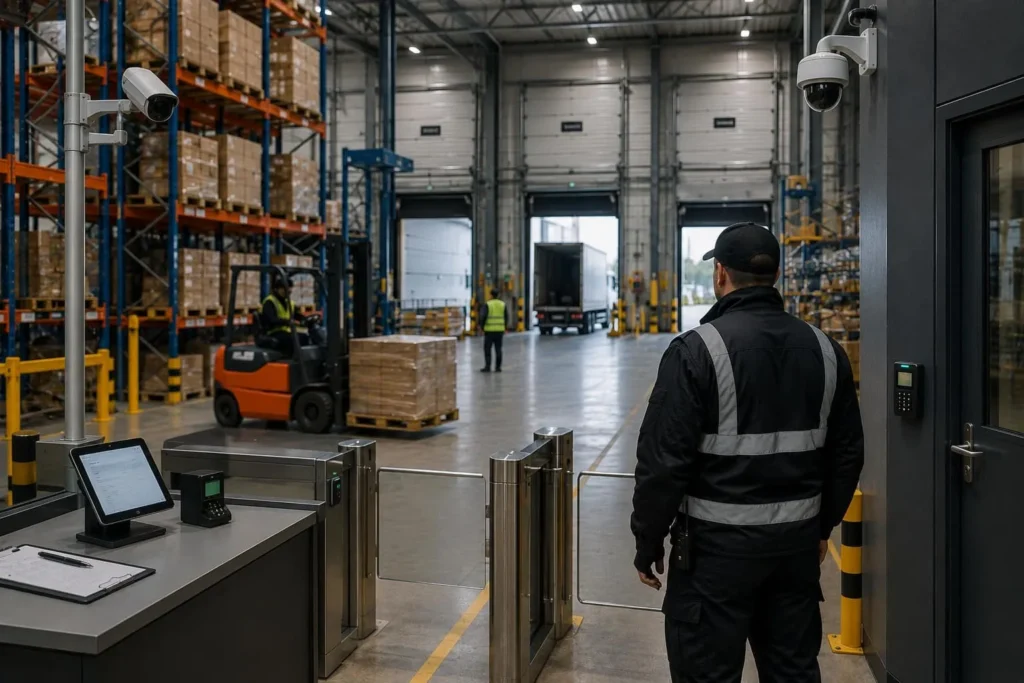 What does warehouse security include [city]